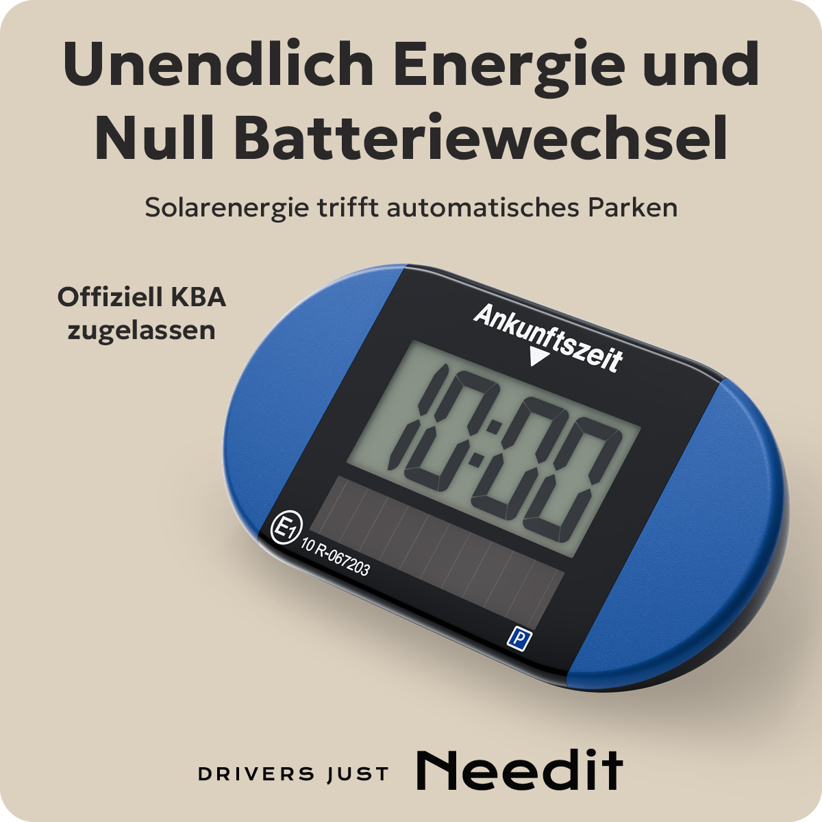 Needit Park Lite Solar 2.0 blau
