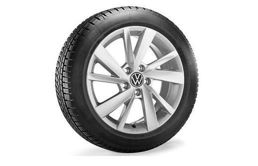 Original VW Passat IX Variant B9 Alu Winterkomplettrad-Satz 16 Zoll Aluräder Winterräder 3J0073626  8Z8