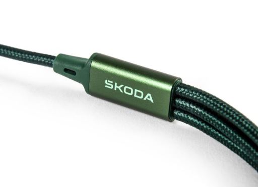 Original Skoda Ladekabel 4 in 1 USB-Kabel 6U0051445