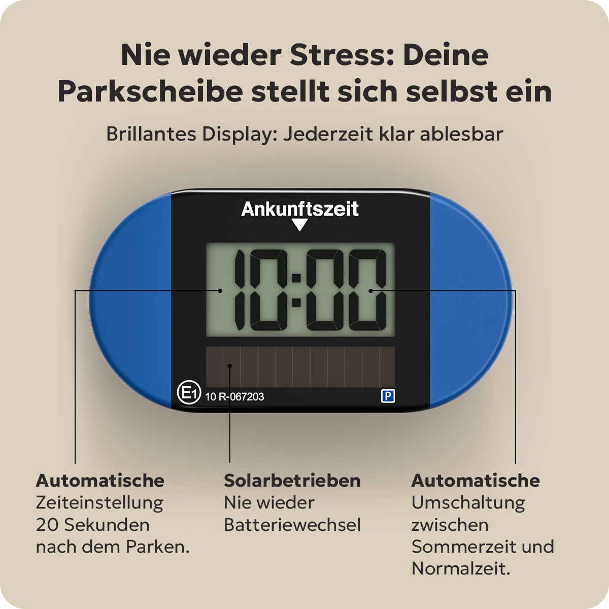 Needit Park Lite Solar 2.0 blau