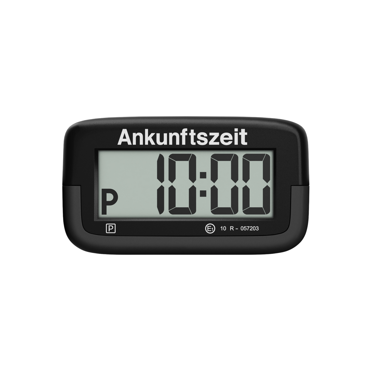 Needit Park Micro Schwarz – elektronische Parkscheibe mit Bewegungssensor, Nacht-Park-Funktion und KBA-Zulassung