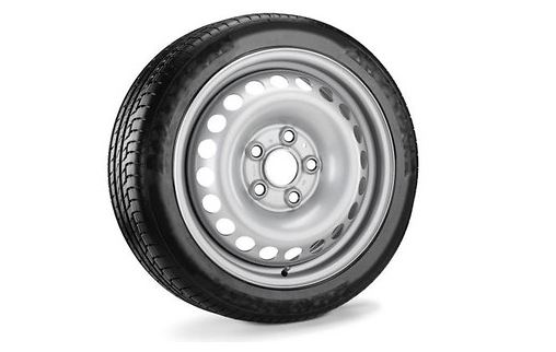 Original VW Caddy 5 Stahl Winterkomplettrad - Satz 17" 5R3073567  1OR 5R3073667  1OR