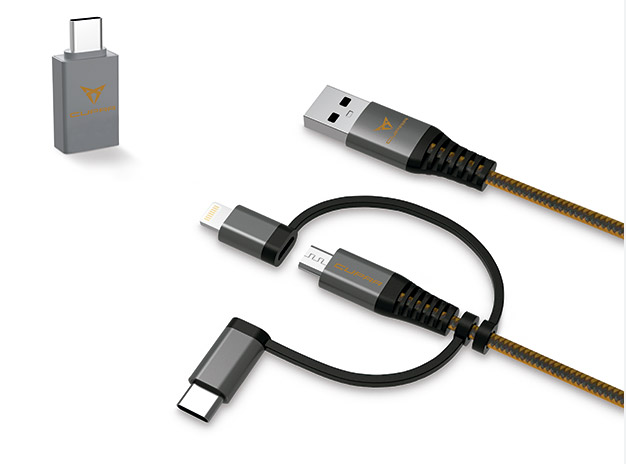 Original Cupra 3in1 Anschlusskabel  USB