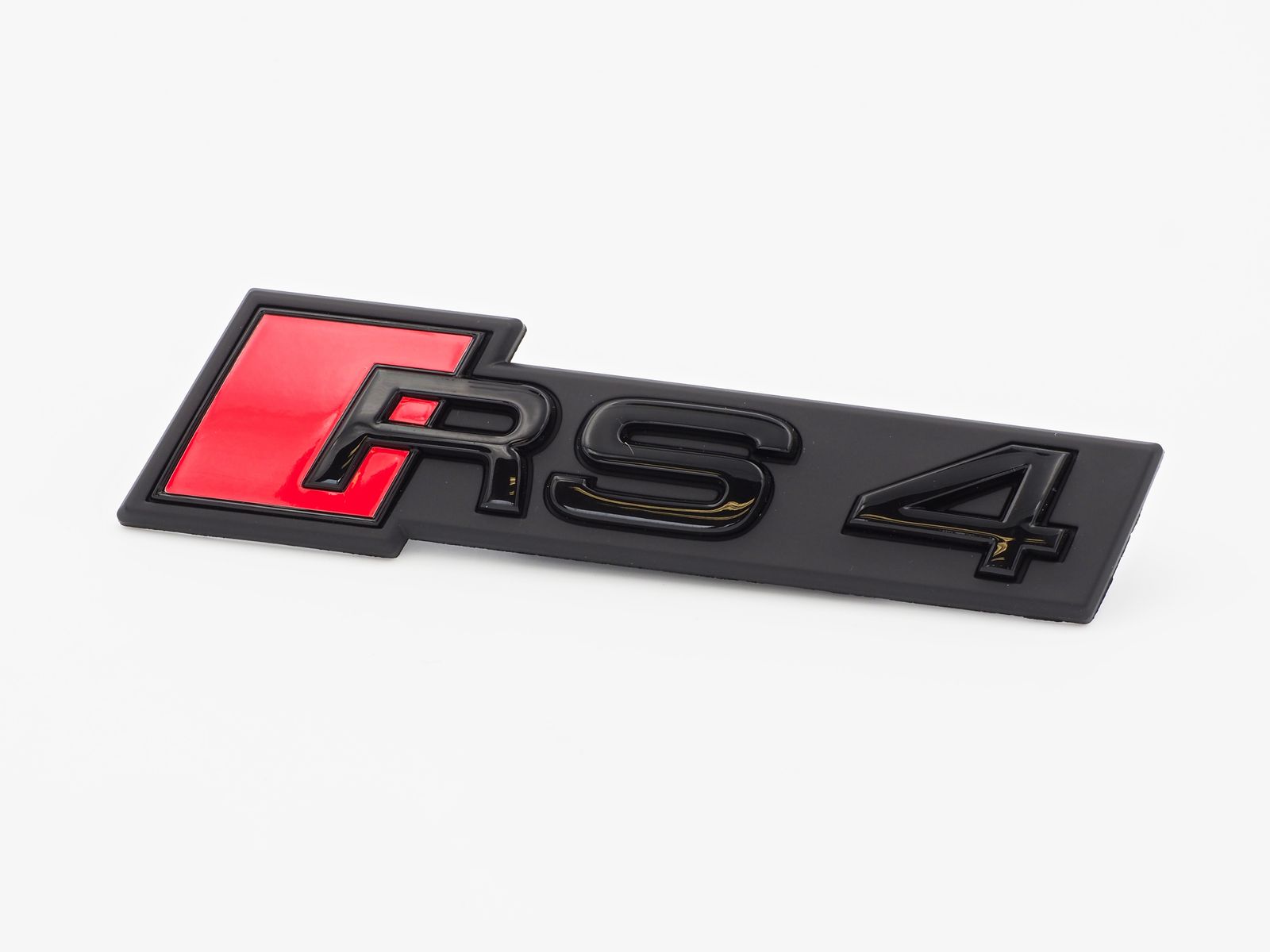 Original Audi RS4 Schriftzug Emblem Logo Schwarz Front Kühlergrill 8W0853736C T94