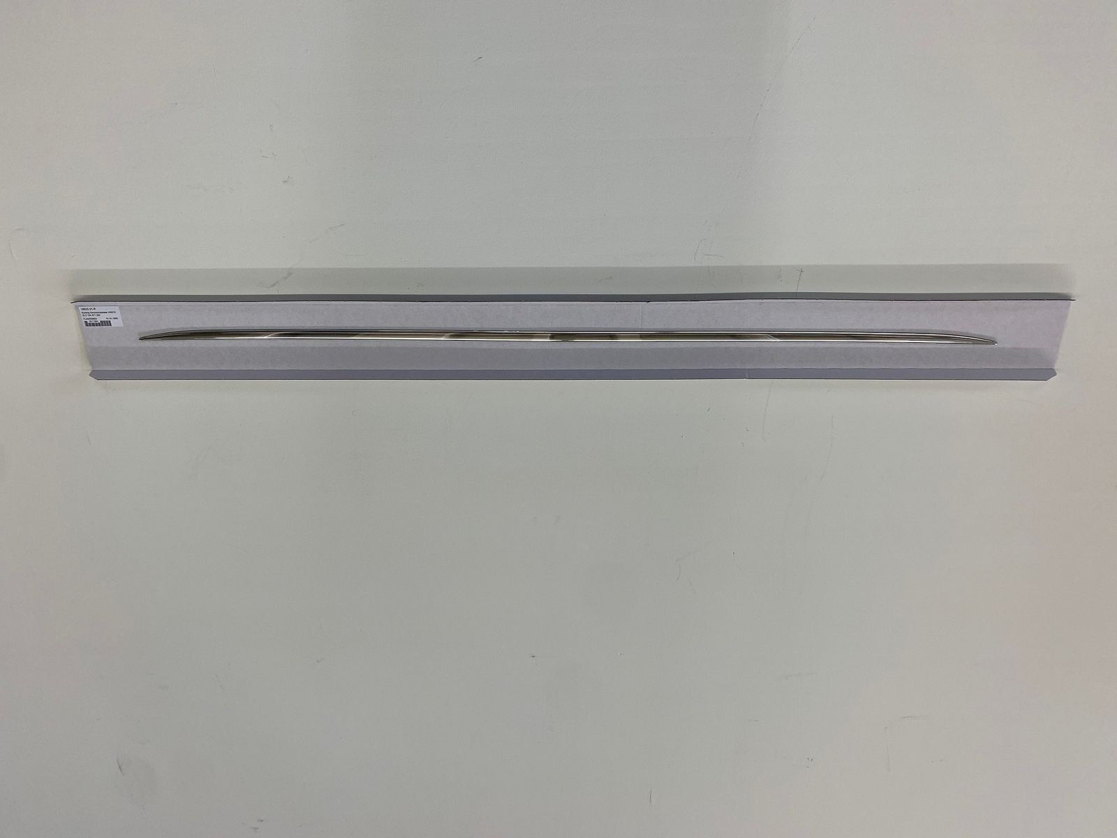 Original Volkswagen Zubehör ID.3 Schutzleiste Zierleiste für Heckklappe chromoptik