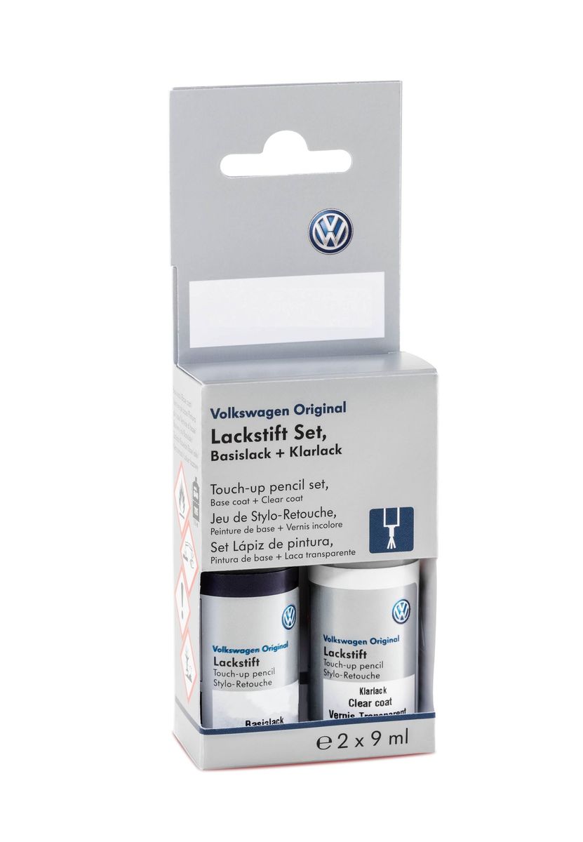Original VW Lackstift scale silver metallic