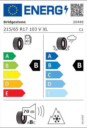Winterreifen Bridgestone Blizzak 6 SUV 215/65 R17 103V XL