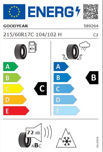 Allwetterreifen Goodyear Vector4Season Cargo 215/60 R17 104/102 H
