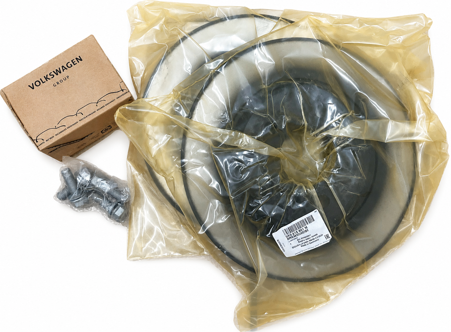Original Audi Bremsenkomplettsatz Hinterachse Bremsen Bremsscheiben Bremsbeläge 8K0698601