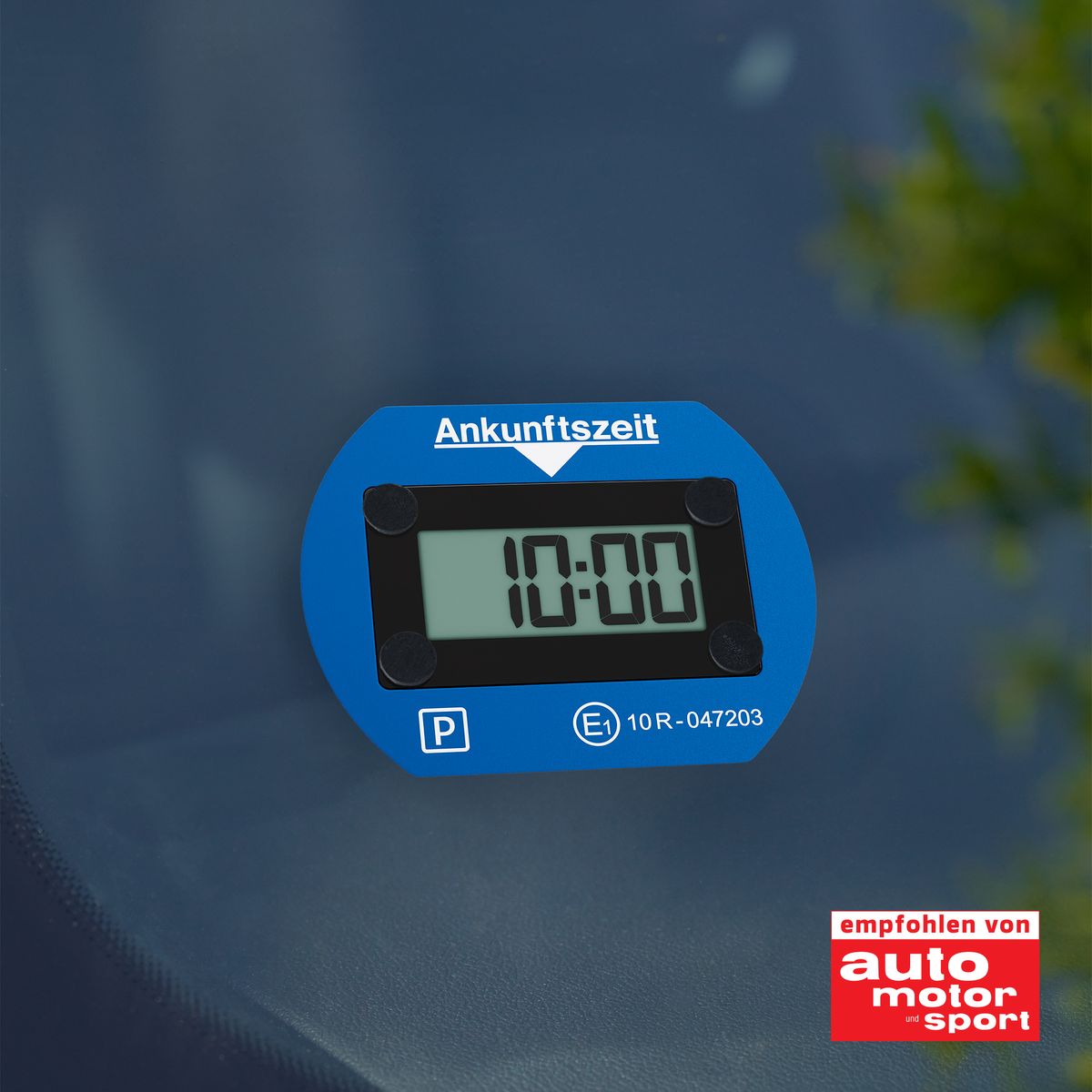 Needit Parklite Vollautomatische Parkscheibe, Blau