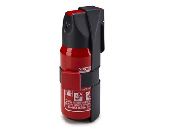 Original Volkswagen Halter für Feuerlöscher für 1kg Behälter, Montage im Fussraum 000016997