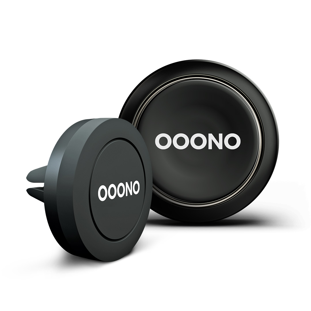 OOONO Co-Driver No1 & Mount Set, Blitzwarner & magnetische Handyhalterung