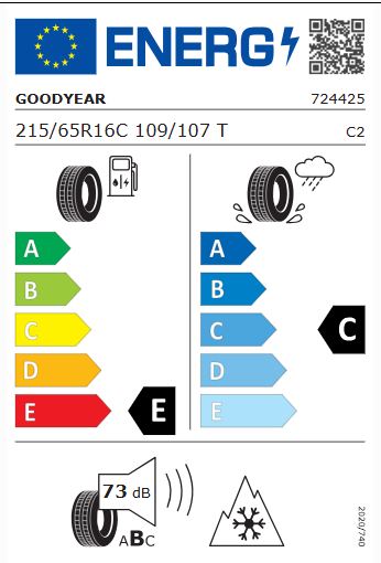 Winterreifen Goodyear UltraGrip Cargo 215/65 R16 109/107T C