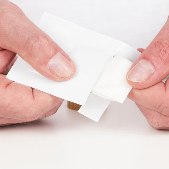 Needit Park Lite & Park Lite One 4 Stück Ersatzklebepads mit Reinigungstuch