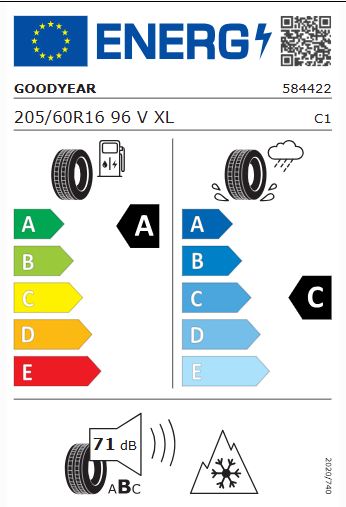 Allwetterreifen Goodyear Vector 4Season Gen 3 205/60 R16 96V XL