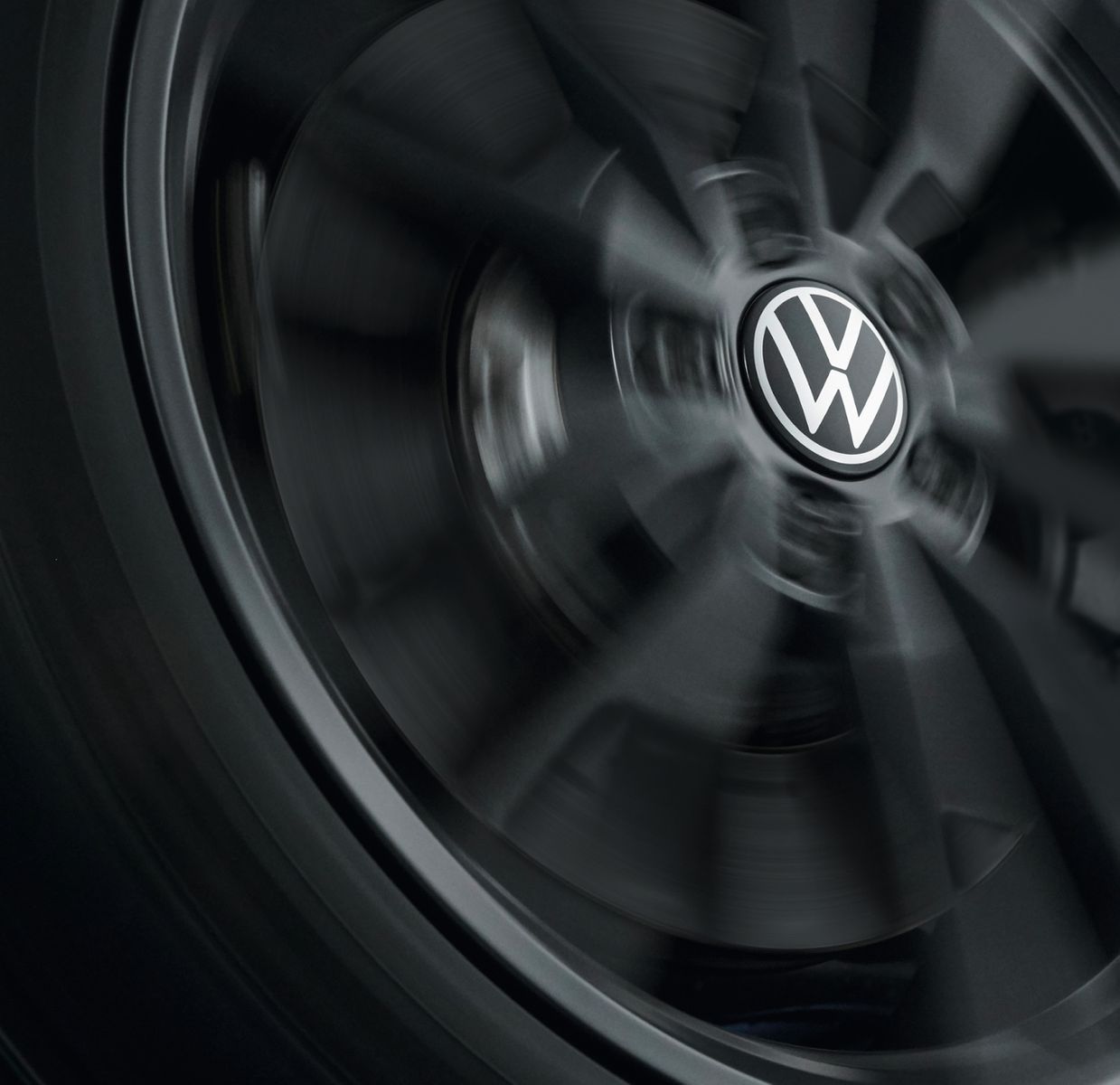Nabenkappe für LM-Felge dynamisch, neues VW Logo
