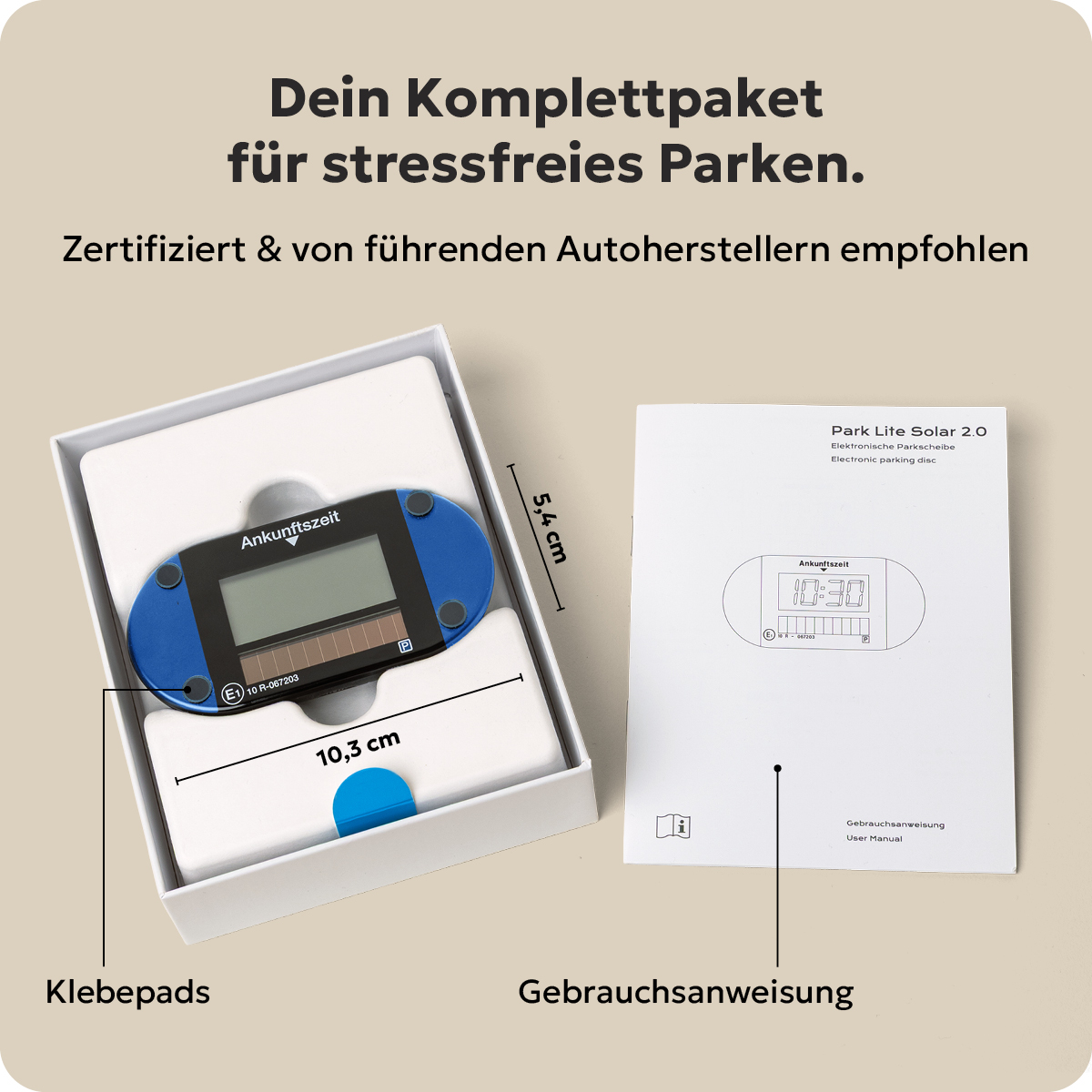 Needit Park Lite Solar 2.0 blau