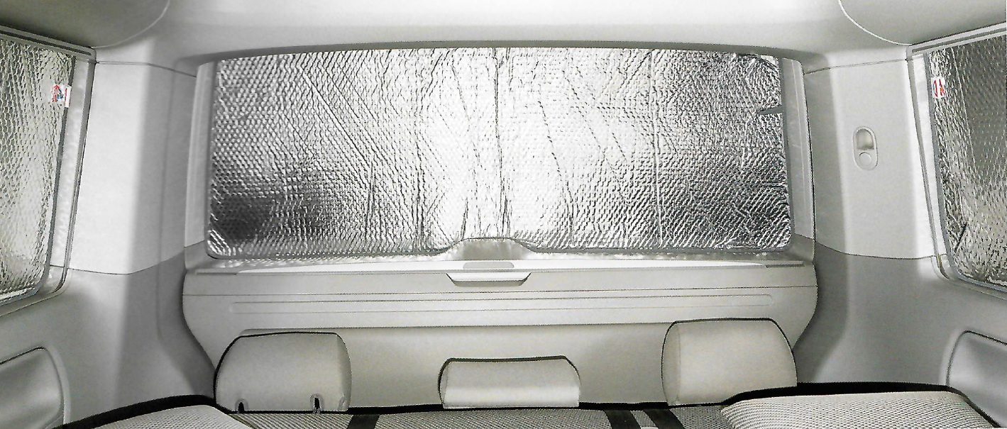 Brandrup ISOLITE Heckklappenfenster, VW T5 Kombi-Verkleidung