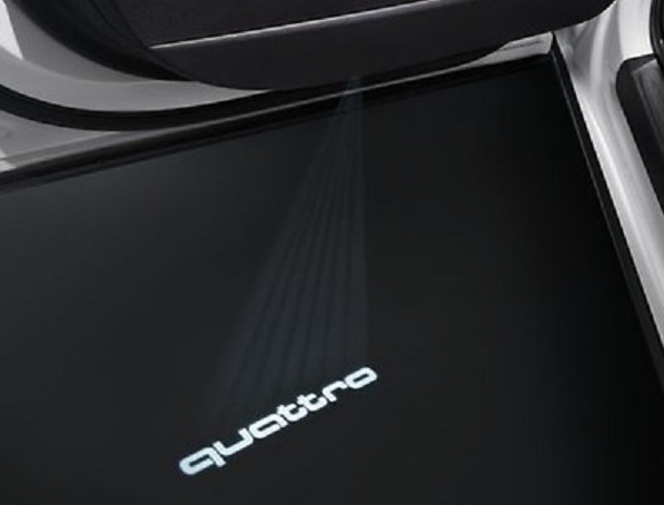 Original Audi LED-Einstiegsleuchten quattro 4G0052130H