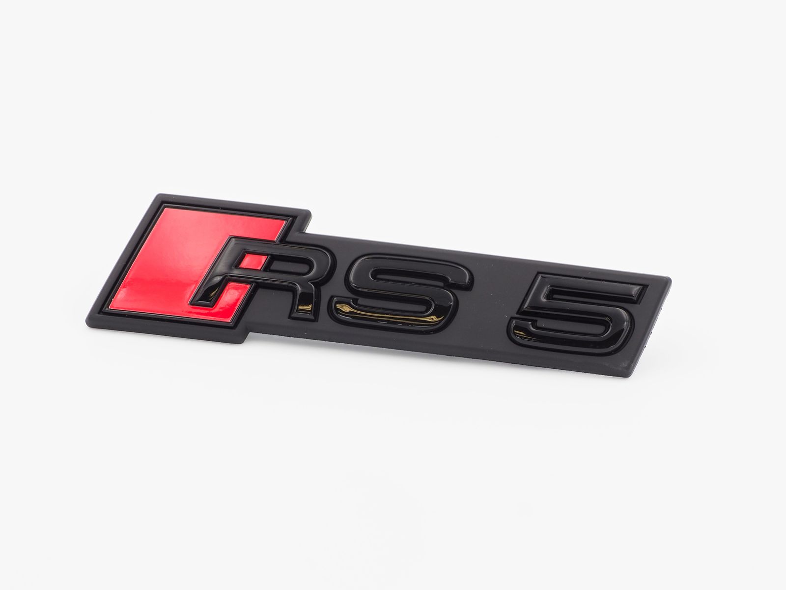Original Audi RS5 Schriftzug Emblem Logo Schwarz Front Kühlergrill 8W6853736C T94