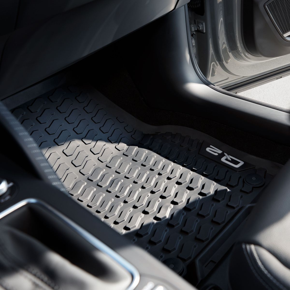 Original Audi Allwetterfußmatten für hinten, schwarz Q2 / SQ2