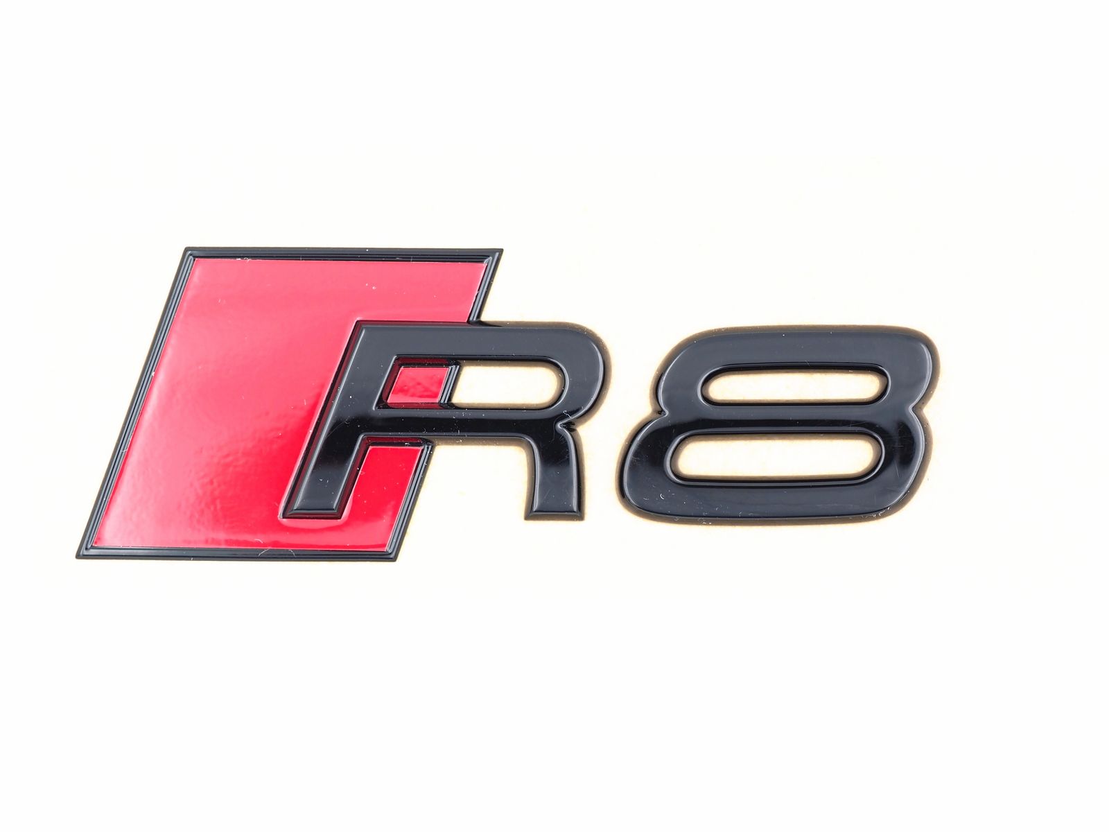 Original Audi R8 Schriftzug Schwarz Heckklappe 420853741C T94