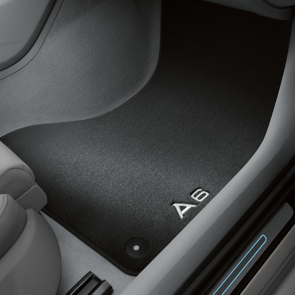 Original Audi Textiulfußmatten Premium 2 tlg. Velours Fußmatten vorn 4G1061275  MNO
