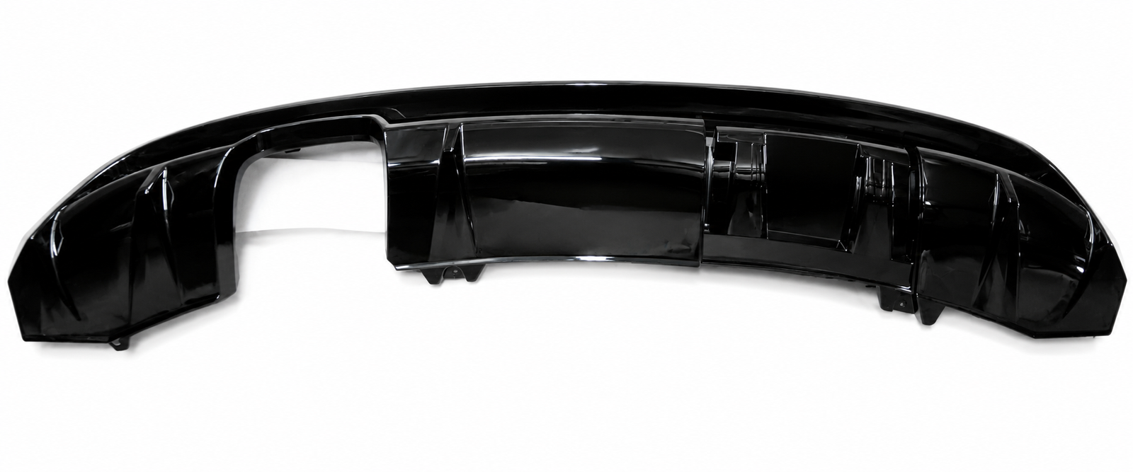 Original Audi A1 8XF 8XK Spoiler brillantschwarz Doppelrohr 8XA807421P Y9B